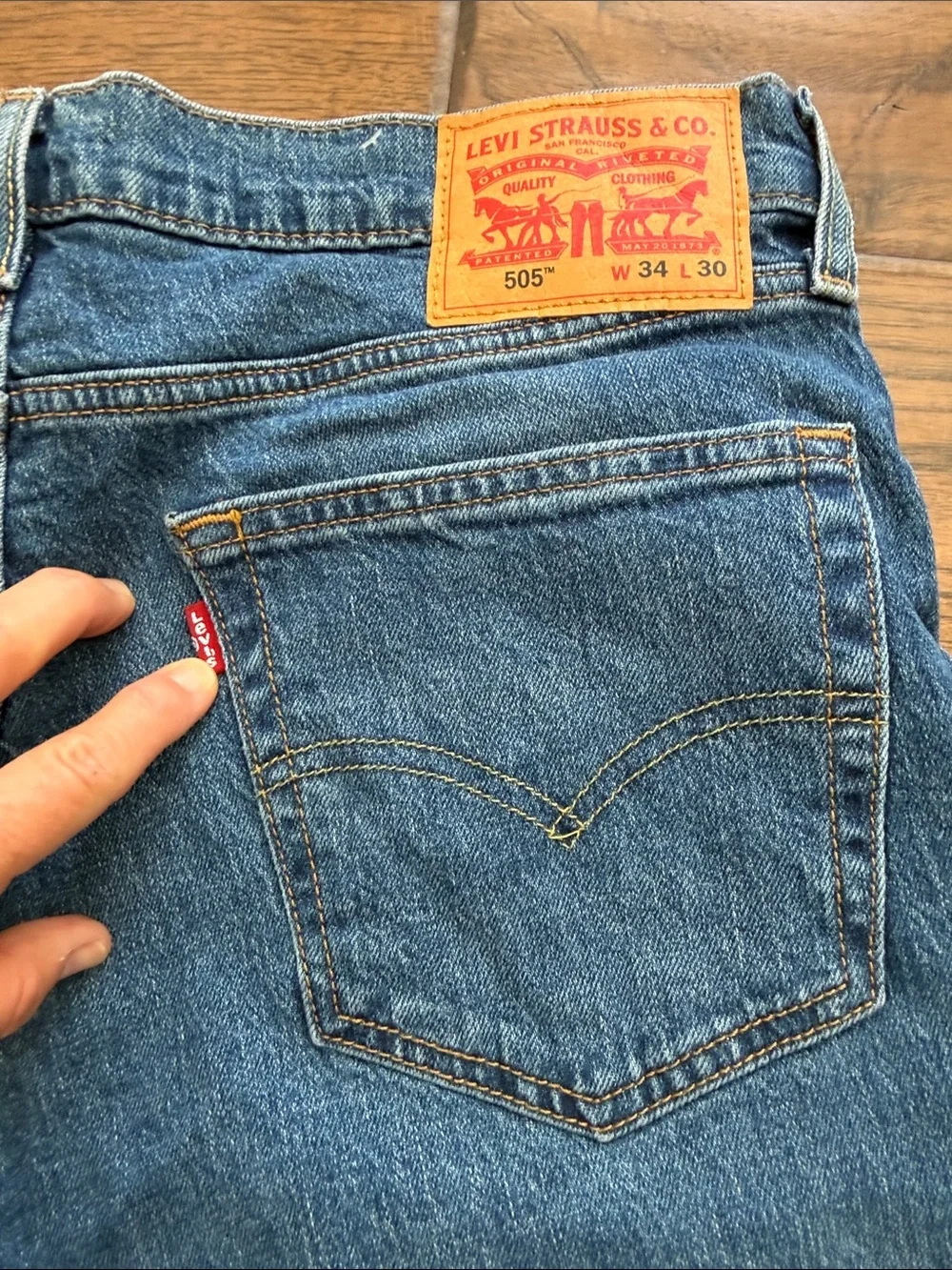 Levi's Men's Classic Indigo Relaxed Jeans
